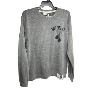 Roots of Fight WBC 1963 Boxing Sweatshirt Mens XL Gray Crewneck Pullover ROF